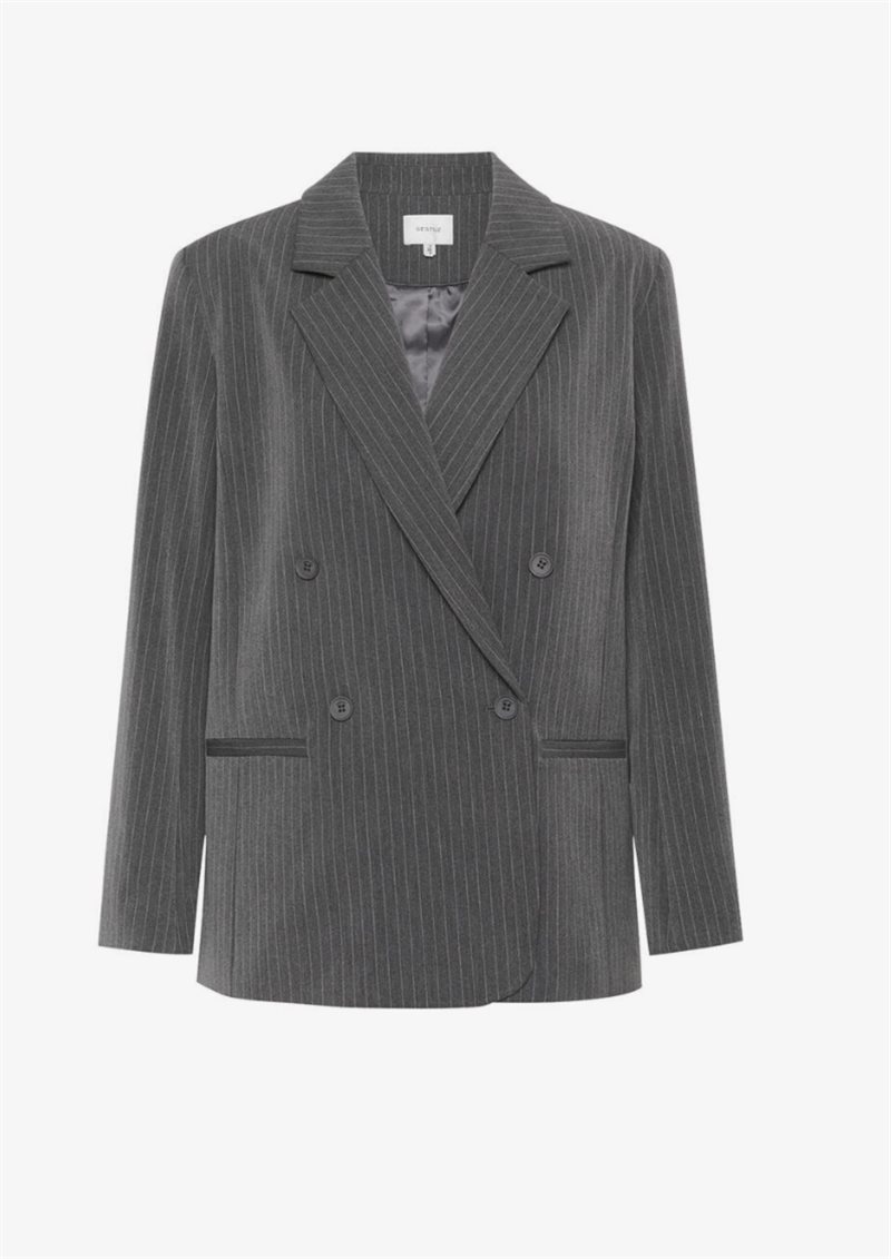 Gestuz - JoelleGZ mel. pinstripe blazer